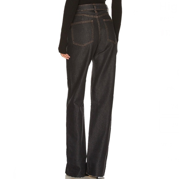 NEW WEWOREWHAT REVOLVE HIGH-WAISTED JEANS - Picture 6 of 8